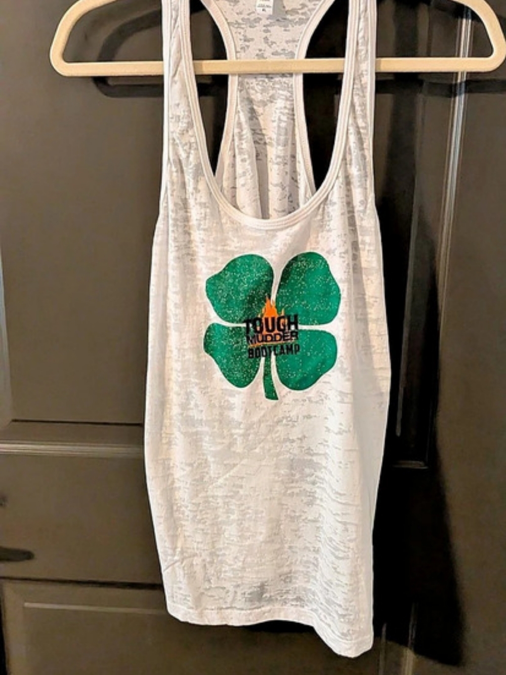 Shamrock Graphic Tank Top Size XL